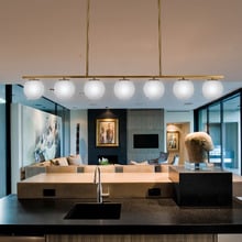 Blundell Iron 7 Light Linear Pendant